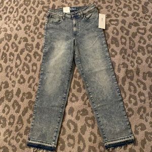 DKNY Madison High Rise Crop jeans